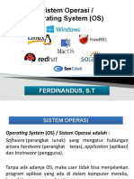 Materi 2 - Sistem Operasi