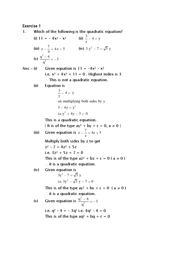 quadrtic-equations-exercises-quadratic-equation-mathematical-analysis