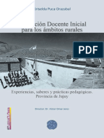 Formación Docente Inicial para Los Ámbitos Rurales