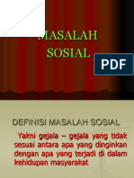 Masalah sosial