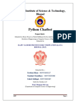 Python Chatbot: Oriental Institute of Science & Technology, Bhopal