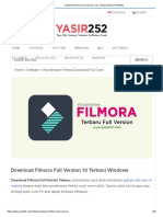 Filmora Full Version v10.1 Terbaru (GD) - YASIR252