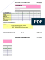 Simple RACI Matrix For CIS011-6 Practical Task,: Responsibility Assignment Matrix (RAM)