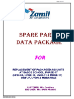 Spare Parts Data Package Phase-17 (SPDP)