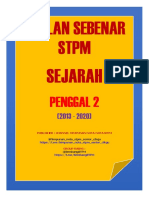 Soalan Sebenar Sejarah STPM Penggal 2