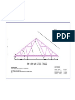 200 X 200 x20 STEEL TRUSS: Group Members Notes On Trusses