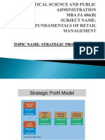 Mba Fa IV Sem 406 (B) Strategic Profit Model