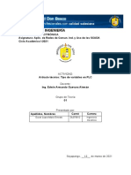 Articulo Tecnico Variables PLC DL070612