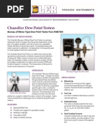 Chanscope II Water Dew Point Tester