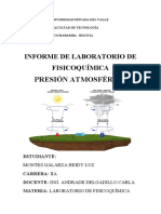 Informe 1 - Presión Atmosférica