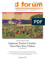 Japanese Fusion Cuisine: One-Plate Rice Dishes