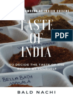 Taste OF India: 25 Masala Powders of Indian Cuisine