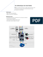 Tipos de Arranque de Motores