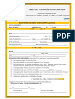 Boletim de Inscrição - Seminários PDF