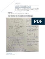 Problemas Resueltos de Ciclo de Carnot