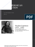 The Copernican Revolution: By: Charles Matthew B. Barde Bsit 2A