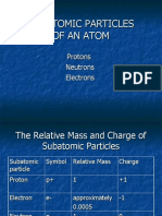 Subatomic Particles