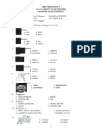 I. Answer The Questions Below by Crossing A, B, C or D!: Mid Term Test I IN ACADEMIC YEAR 2019/2020 SLB Budi Asih Gombong