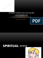 Konsep Spiritualitas Dalam Keperawatan