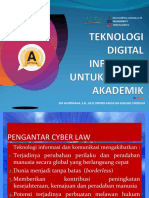 Teknologi Digital Informasi Untuk Akademik