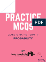 Class 10 Maths Probability MCQs