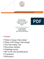 Multiband Antenna Design for RF Energy Harvesting