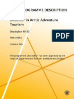 Studyplan - BA Arctic Adventure Tourism 19-20