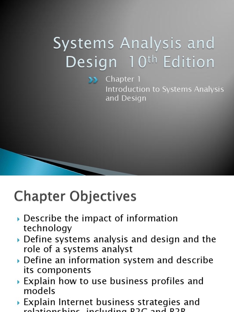 Chapter 1 Introduction To Systems Analysis and Design Compress | PDF ...