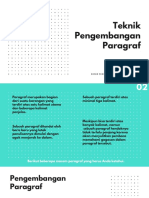 Teknik Pengembangan Paragraf