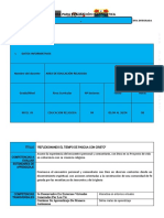 Lista de Cotejo Del 15 Al 19 de Marzo