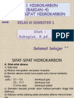 Materi Pokok-Hidrokarbon-Daring 2021-Bag-4. Sifat Alkana, Alkena Dan Alkuna