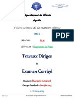 SMC3 - TD & Examen Corrigé (Diagramme de Phase)