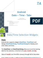 Android Chapter07A Fancy Date Time Tabs