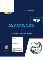 Víctor Julián Potosí Mosquera - Guia 4 Grado 7 Septimo Educacion Fisica