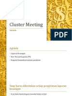 Bahan Cluster Meeting 22 Mei 2020