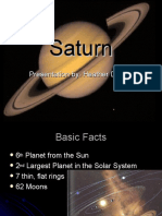 Saturn: Gas Giant and Ringed Planet