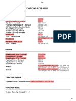 Product Specifications For 627K: General