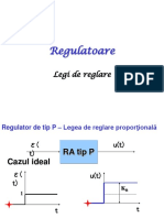 Regulatoare Legi de Reglare