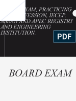Board Exam, Practicing ECE Profession, IECEPbag0