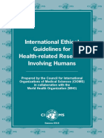 2016 WHO-CIOMS Ethical Guidelines (1)