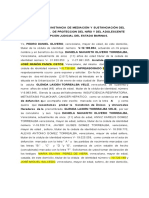 Declaración Sucesoral Pedro Daniel Oliveros