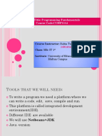 Course Title: Programming Fundamentals Course Code:COMP1112