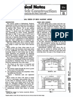 31a Structural Design of Brick Masonry Arches