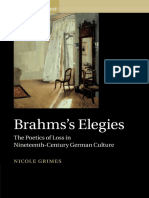 (Music in Context) Brahms, Johannes - Grimes, Nicole - Brahms's Elegies The Poetics of Loss in Nineteenth-Century German Culture (2019, Cambridge University Press)