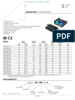 Series: Pyb20-T & Pyb20-U Description: DC-DC Converter