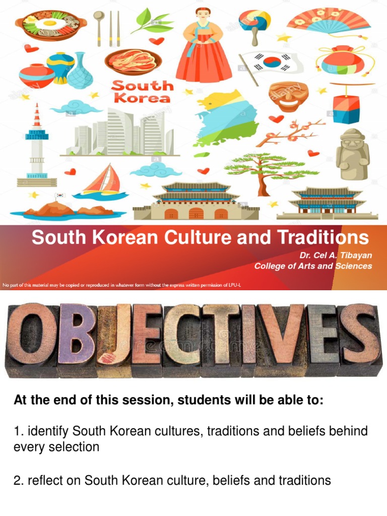 South Korean Culture and Traditions - Lesson 9 - Tri | PDF