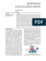 Analisis Pengaruh Infill Overlap Terhadap Karakteristik Produk Hasil 3d Printing Dengan Menggunakan Material Poly Lactic Acid (Pla)