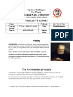 Taguig City University: Narrative Report