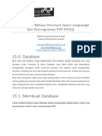 Bab 15 Database - Bahasa SQL Dan Pemrograman PHP