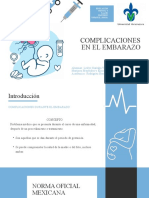 Complicaciones en El Embarazo